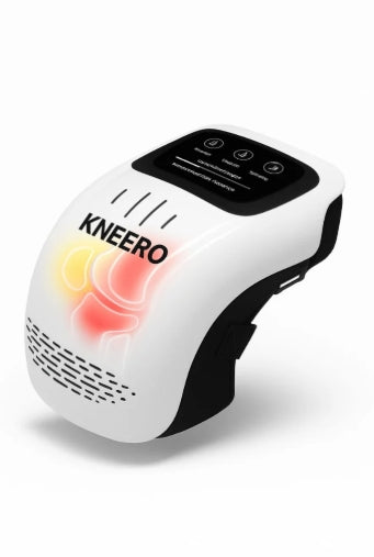 KNEERO Smart Heated Knee Massager Rechargeable Infrared Therapy for Instant Pain Relief